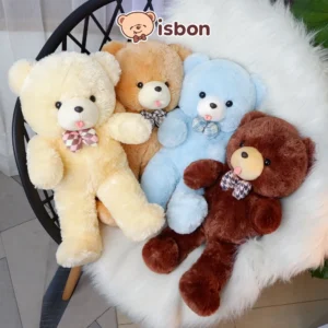 ISTANA BONEKA Beruang Chipper Bear 16inci Kecil Karakter Hewan Lucu Bulu Halus