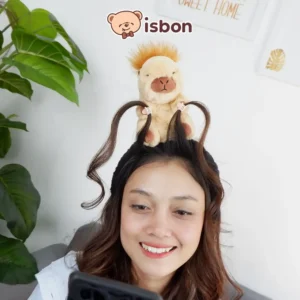 BANDO Capybara Bandana Lucu Dewasa Karakter Motif Berang Berang