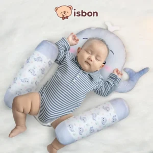 ISTANA BONEKA  Set Bantal Guling Bayi Peyang Bolster Motif Hewan