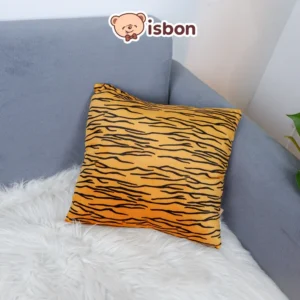 ISTANA BONEKA Bantal Kepala Tidur Motif Harimau Loreng Sofa Rumah
