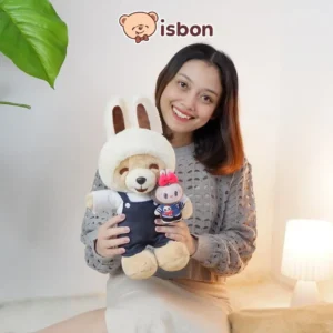 ISTANA BONEKA Boney With Lalabu Bulu Halus Mini Doll Halloween