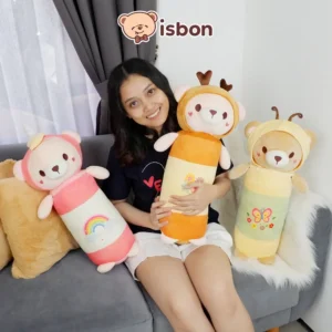 ISTANA BONEKA Guling Beruang With Hoodie Bear Bolster
