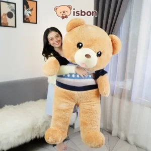 ISTANA BONEKA Beruang Chipper With Baju 48in Bear Cowok Melet
