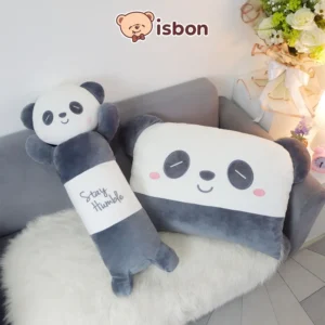 ISTANA BONEKA Bantal Guling Jumbo Kepala Panda