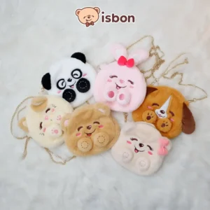 ISTANA BONEKA Sling Bag Boney Club With Aksesoris Kaki Tas Selempang